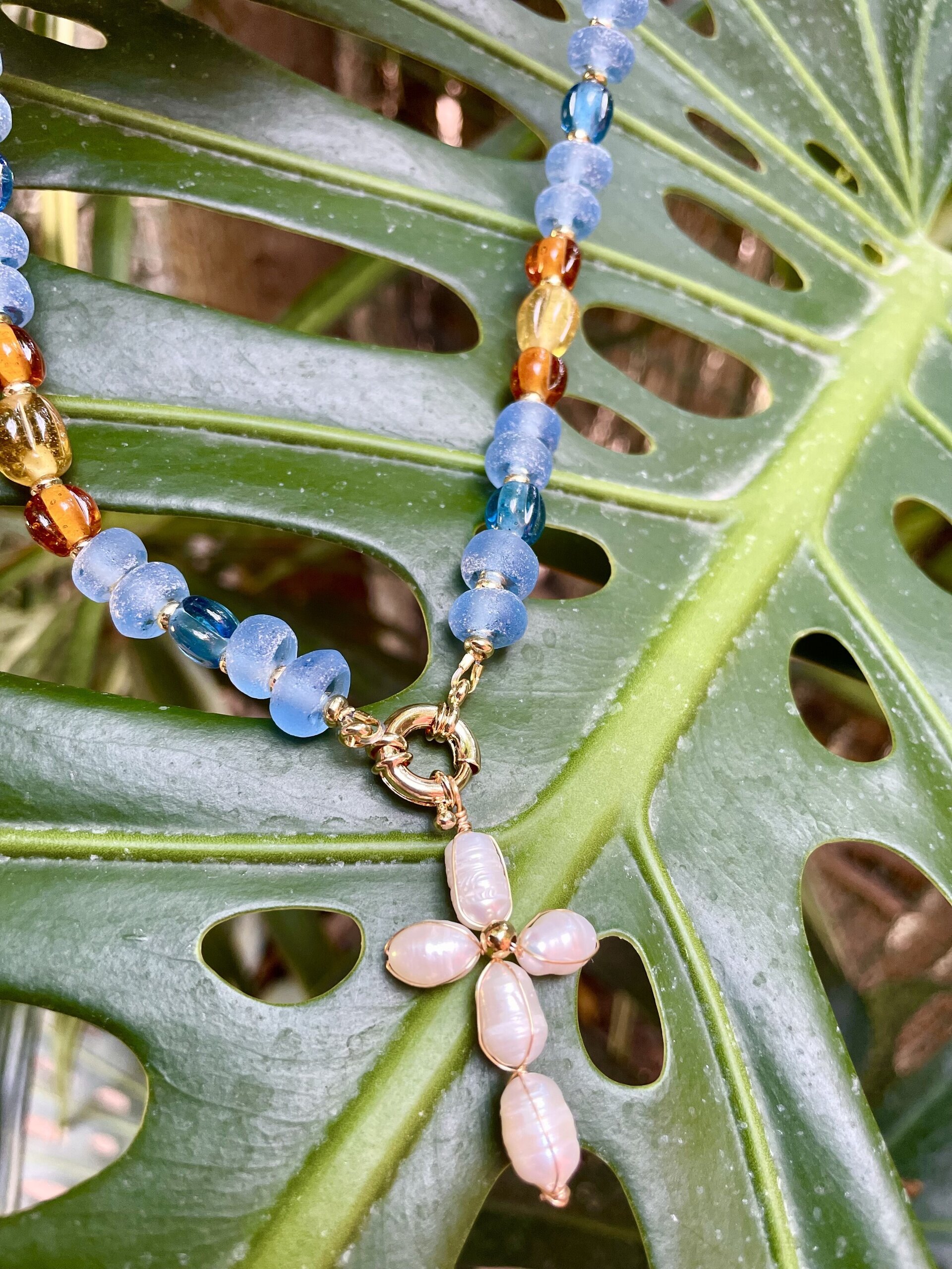 Coriandoli azul - pieza única - 2