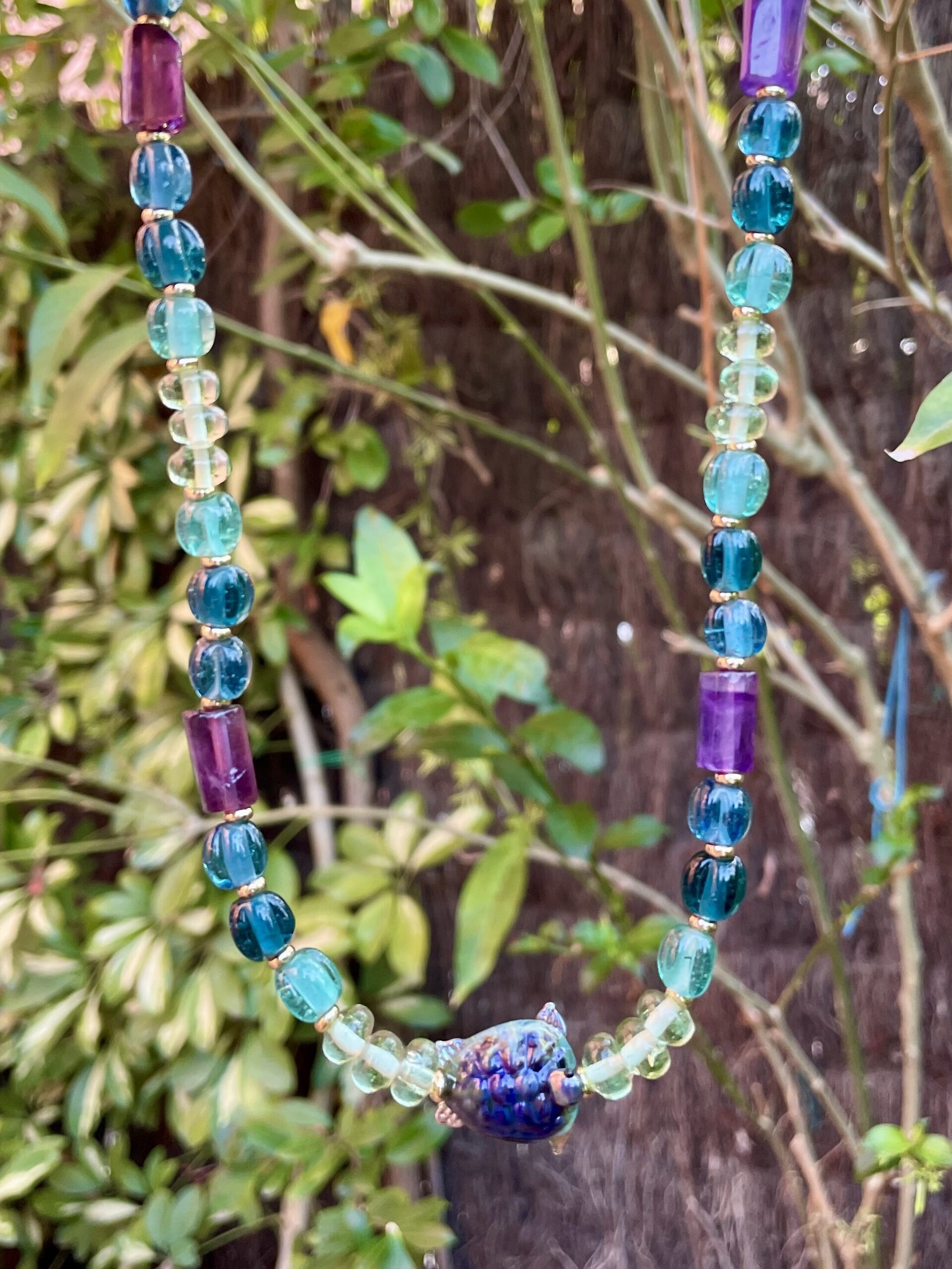 Tortuga azulada - pieza única - 3