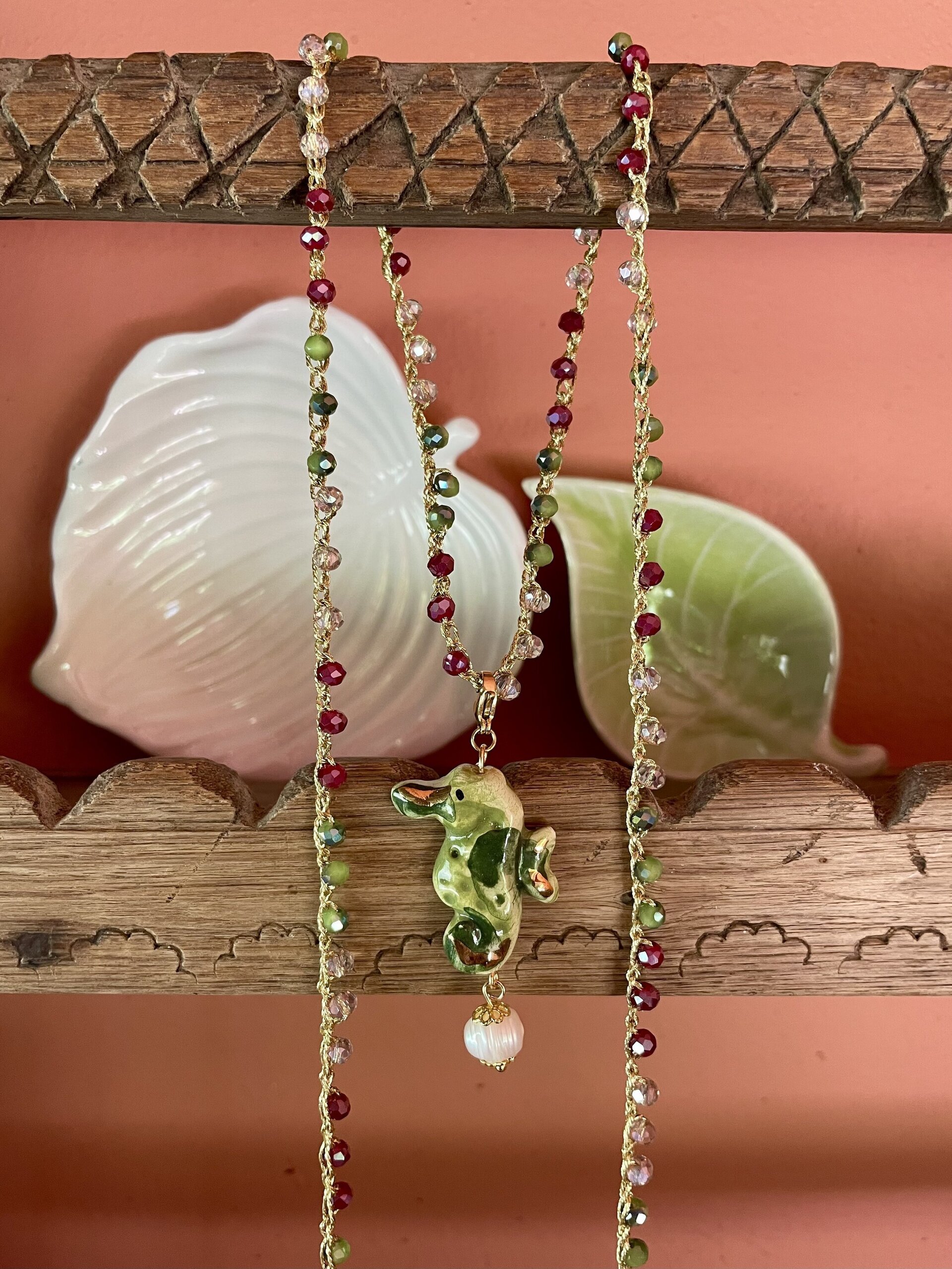 Caballito verde (L) - pieza única - 2