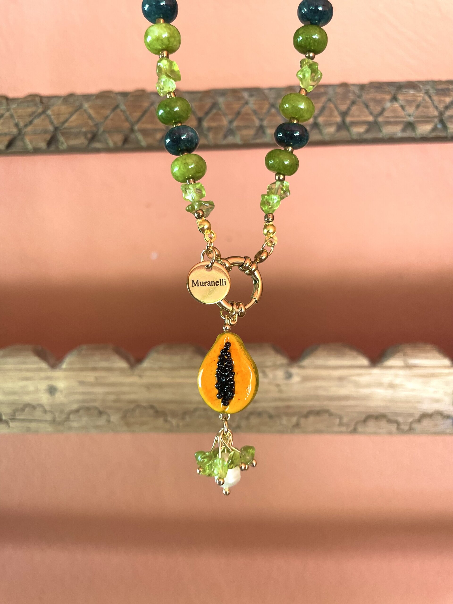 Collar “Papaya” - pieza única - 2