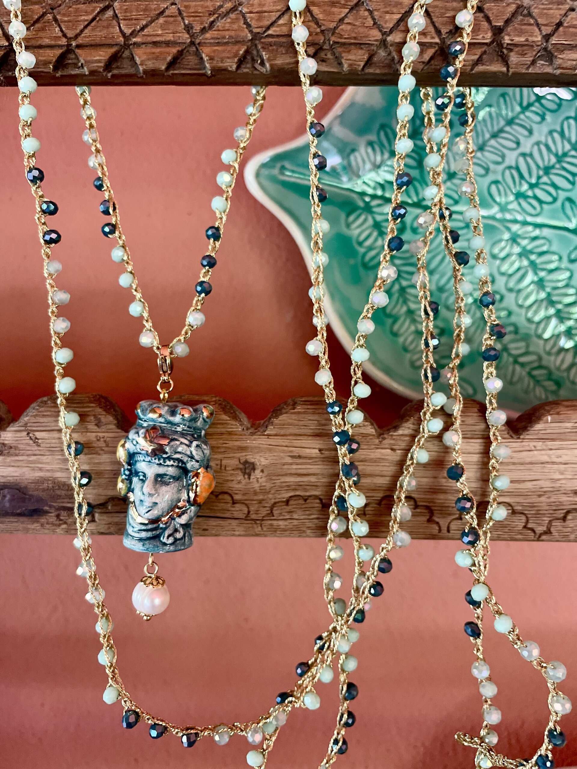 Testa azul chica (XL) - pieza única - 4