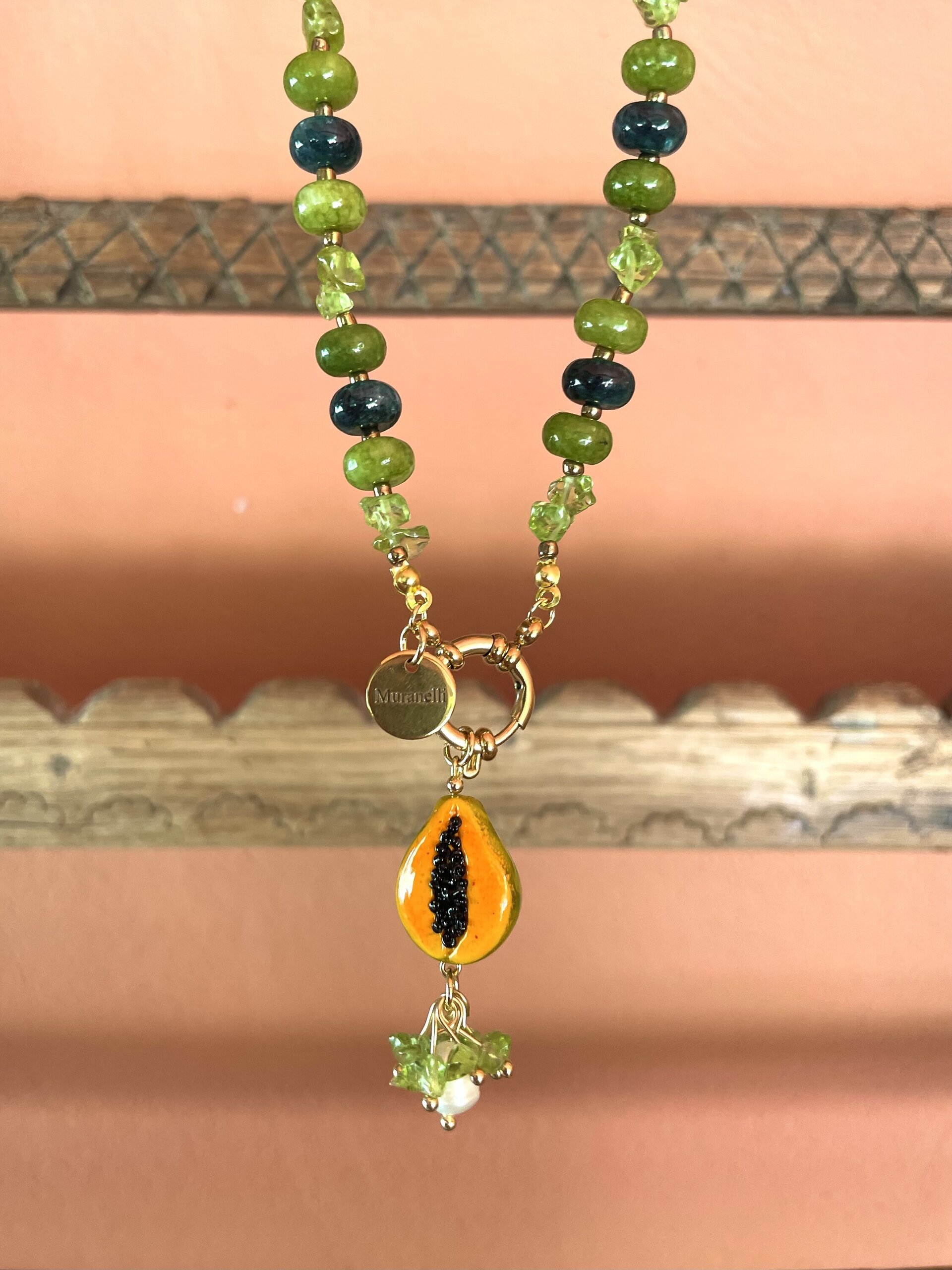 Collar “Papaya” - pieza única - 8