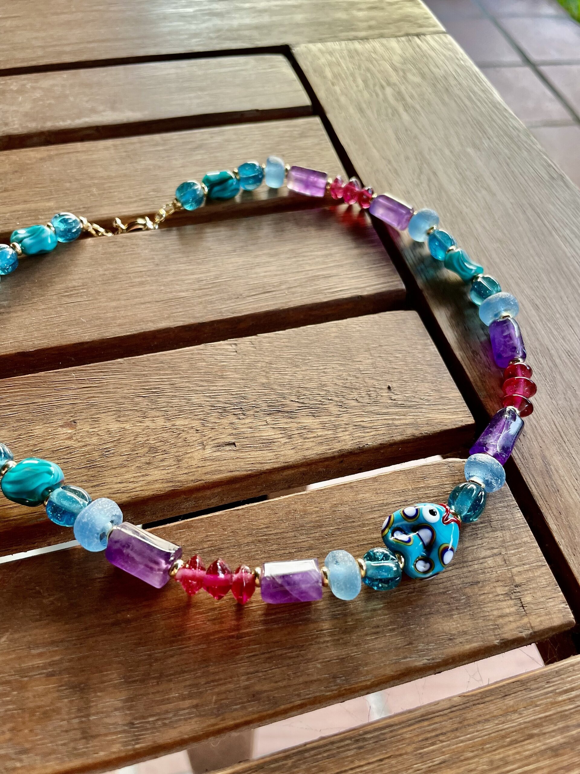 Pez azul - pieza única - 3