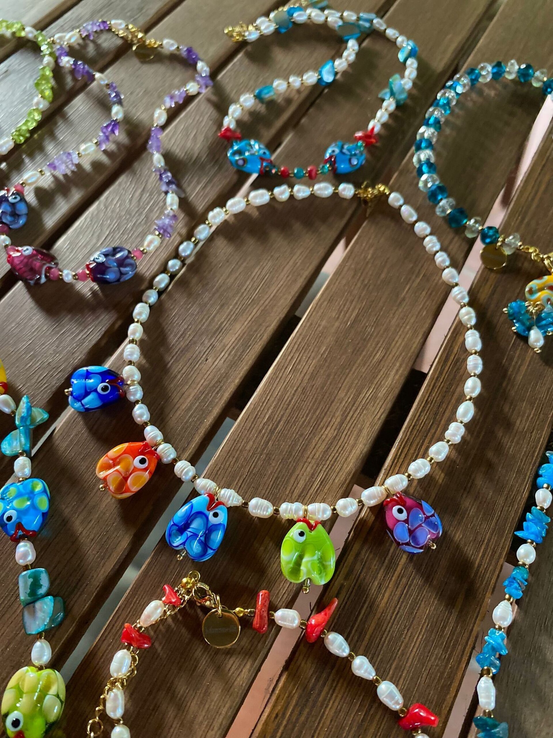 Piscis perlas - pieza única - 2