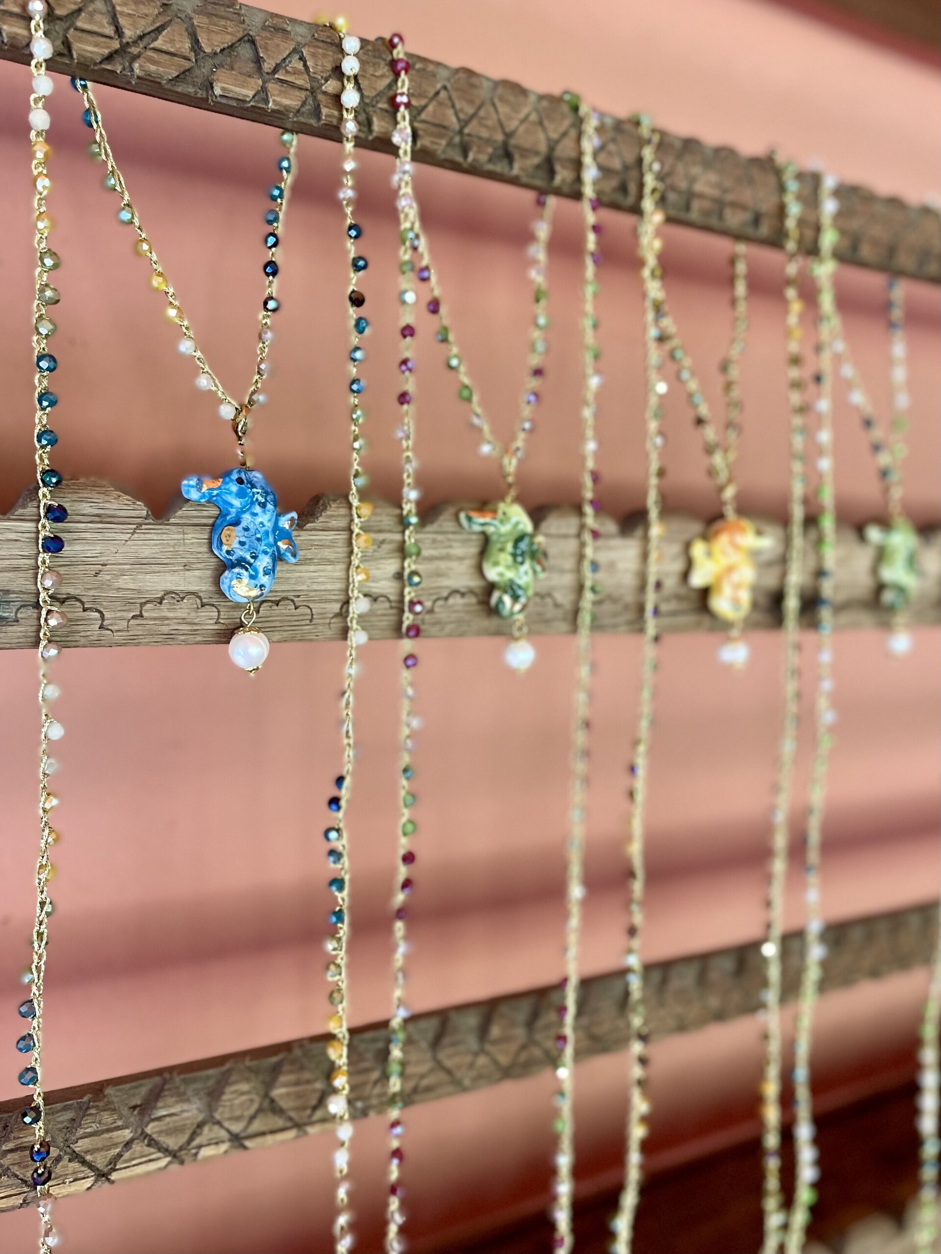 Caballito amarillo y dorado (L) - pieza única - 8