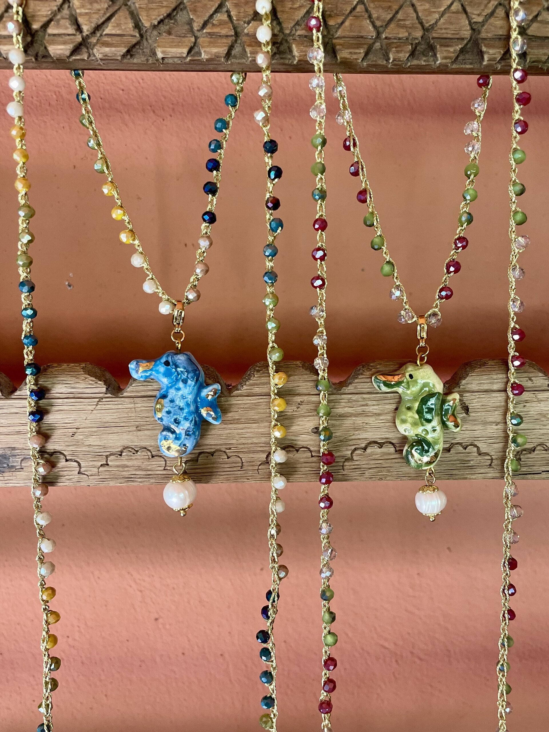 Caballito azul (L) - pieza única - 5