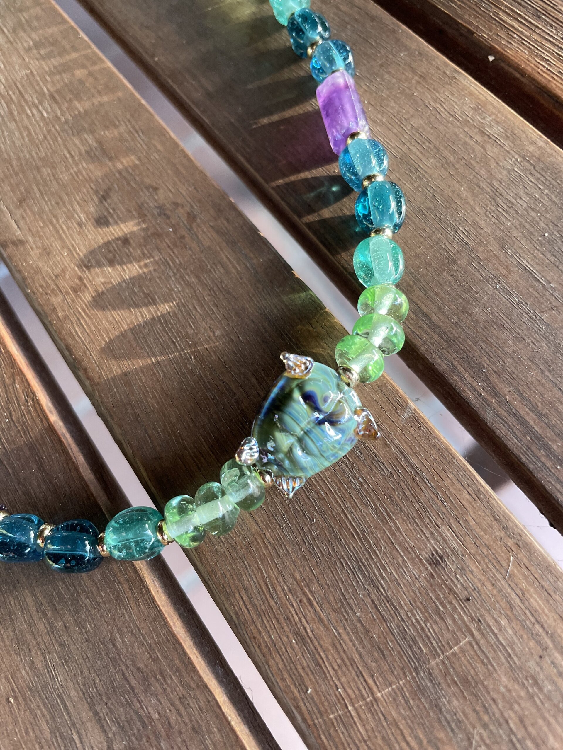 Tortuga azulada - pieza única - 2