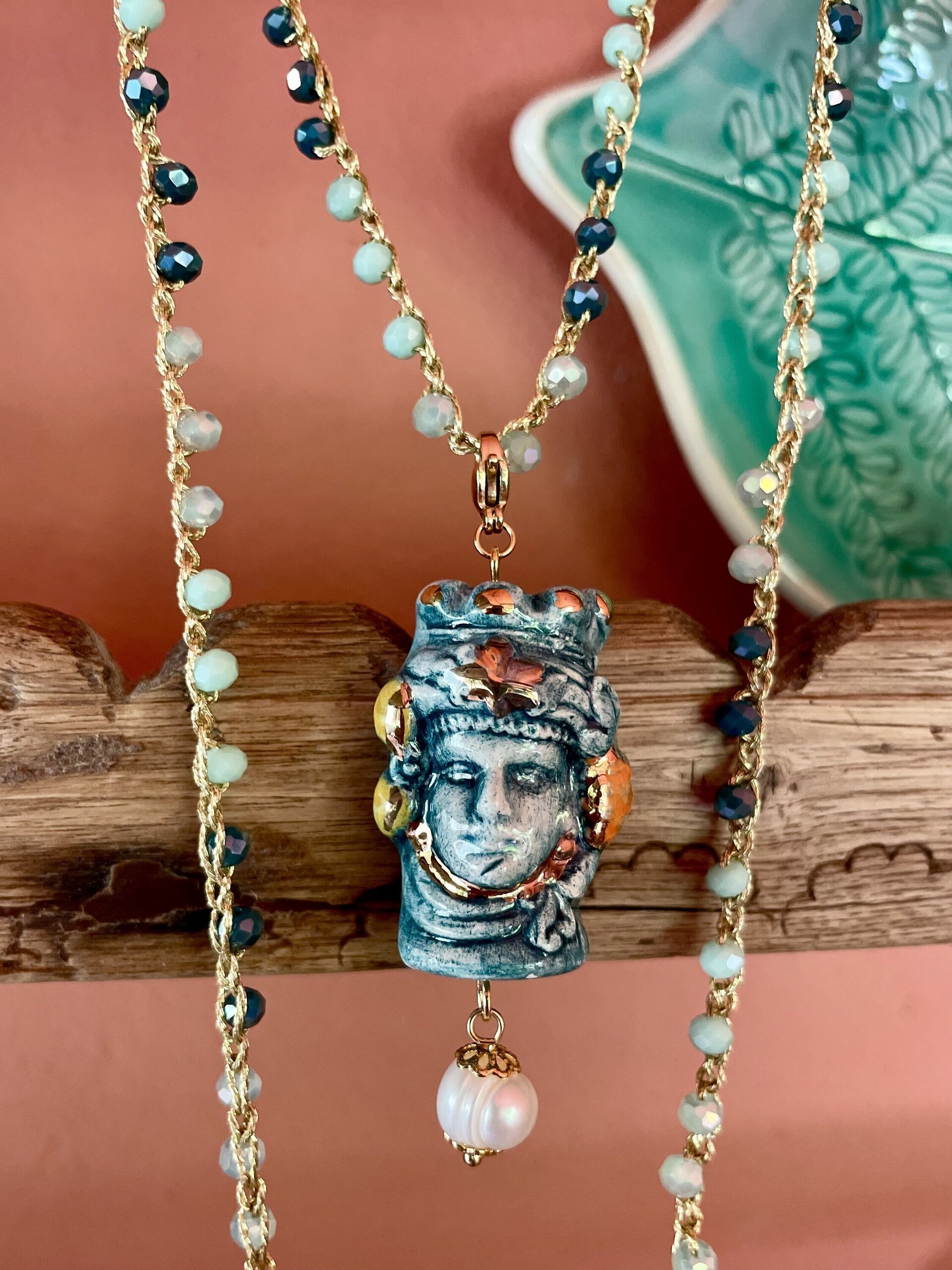 Testa azul chica (XL) - pieza única - 5