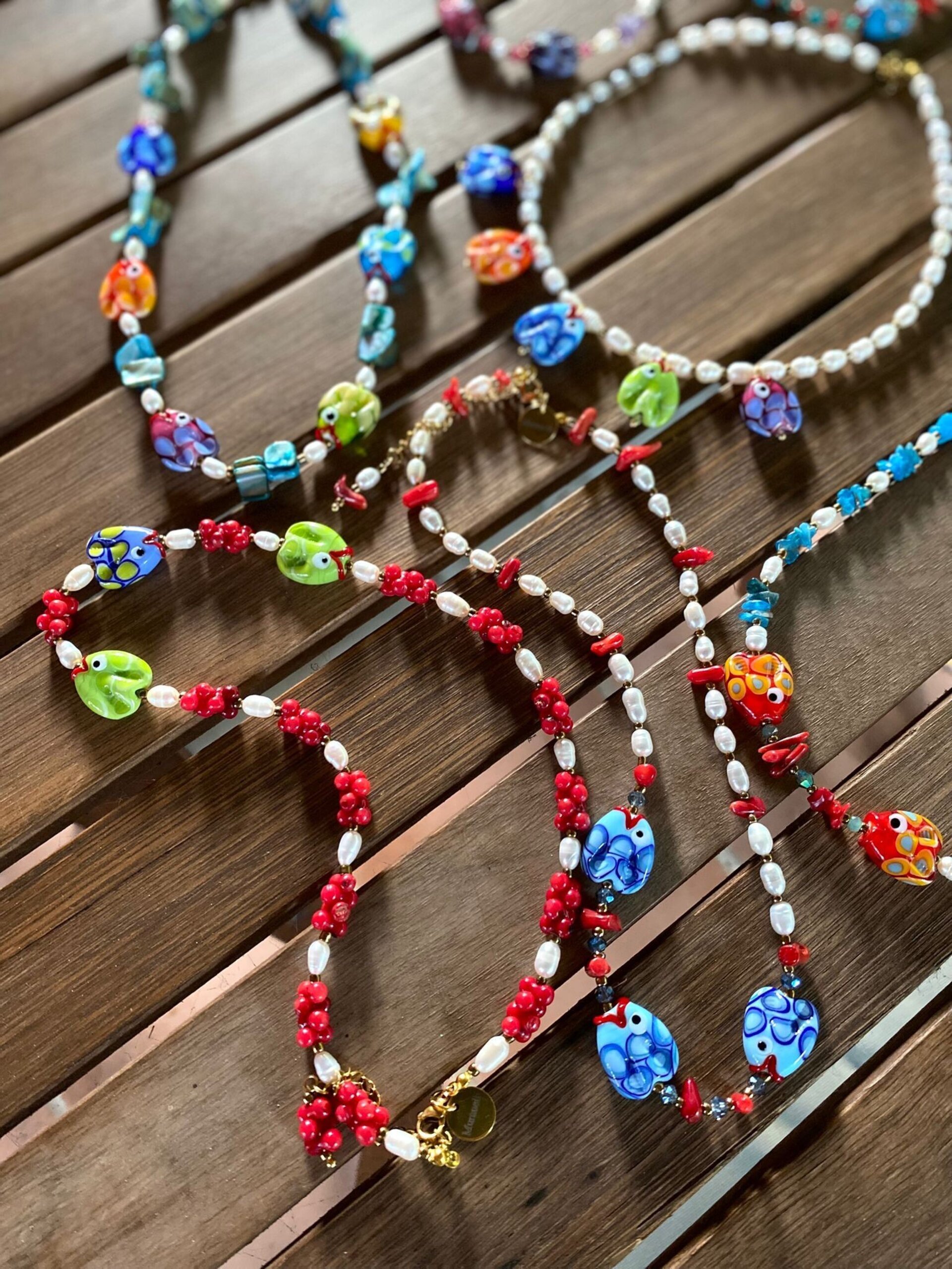 Piscis perlas - pieza única - 6