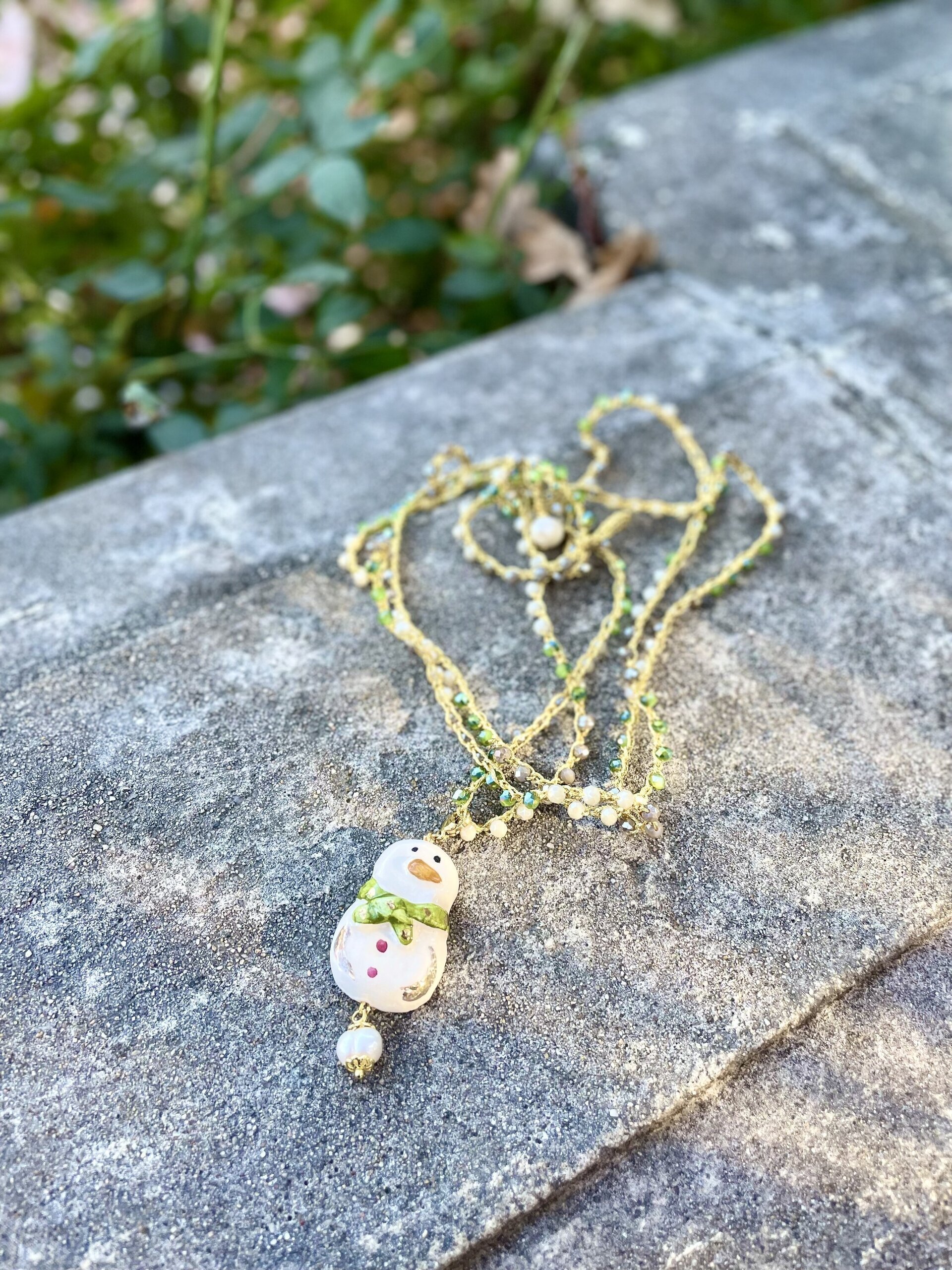 Muñeco verde (XL) - pieza única - 2