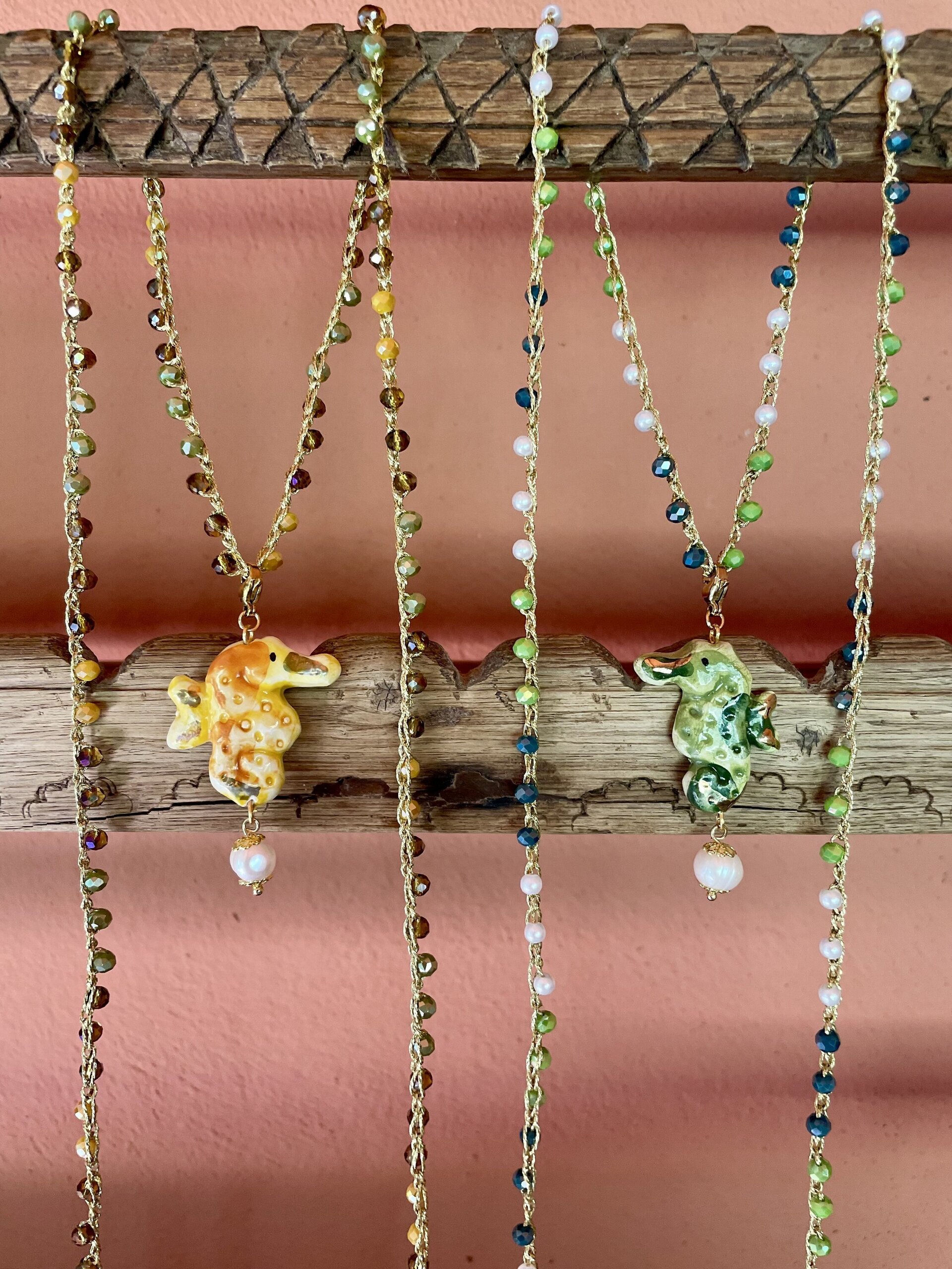 Caballito amarillo y dorado (L) - pieza única - 7