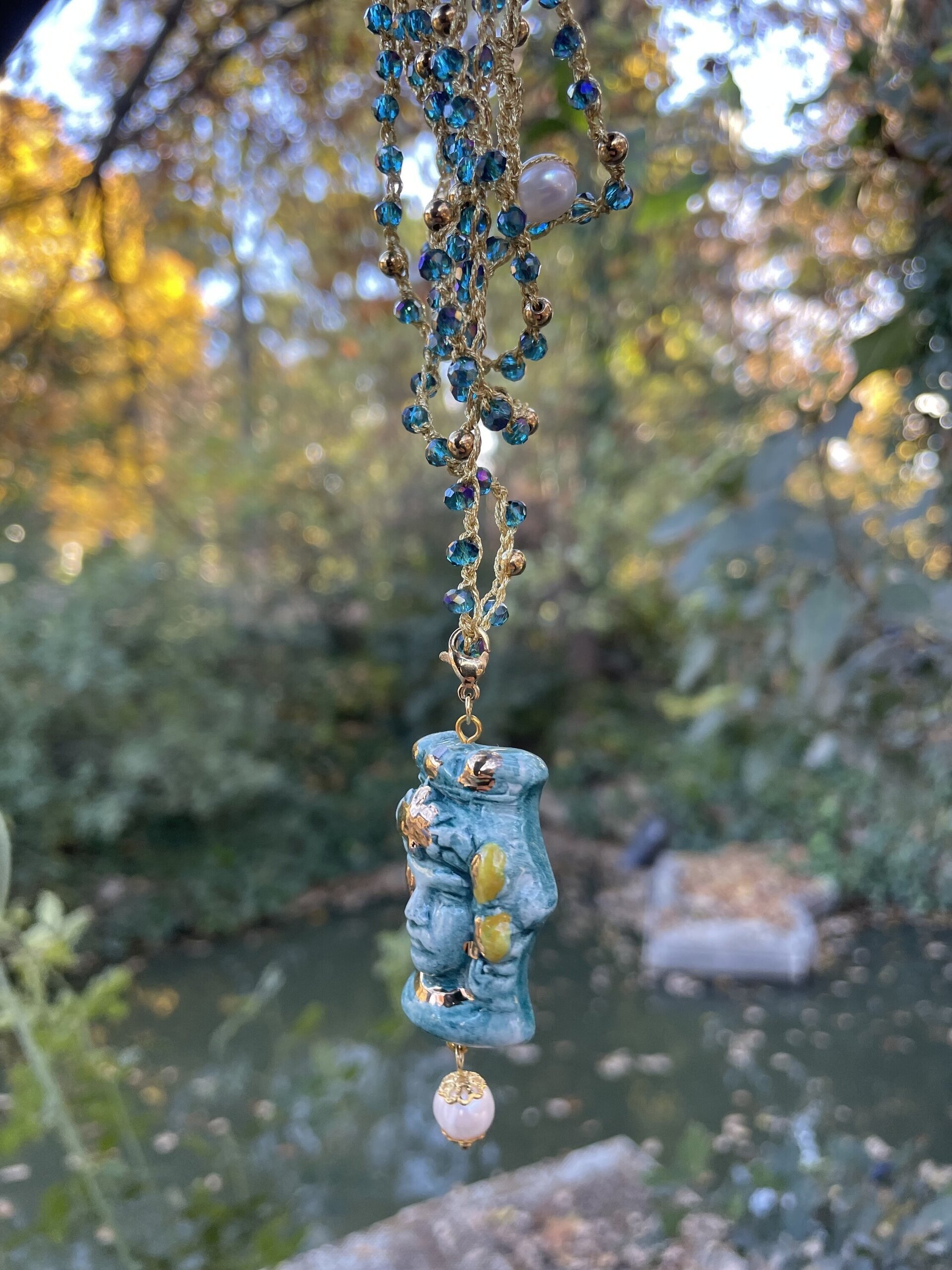 Testa azul chico (XL) - pieza única - 4