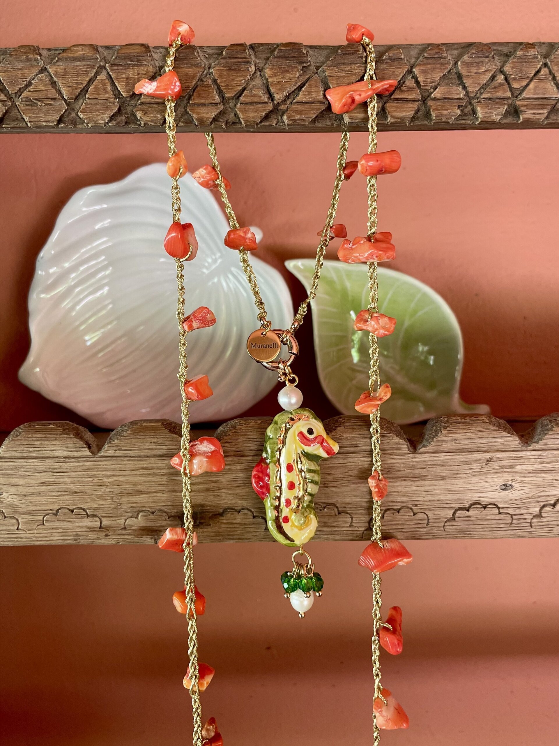 Caballito y corales (XL) - pieza única - 5