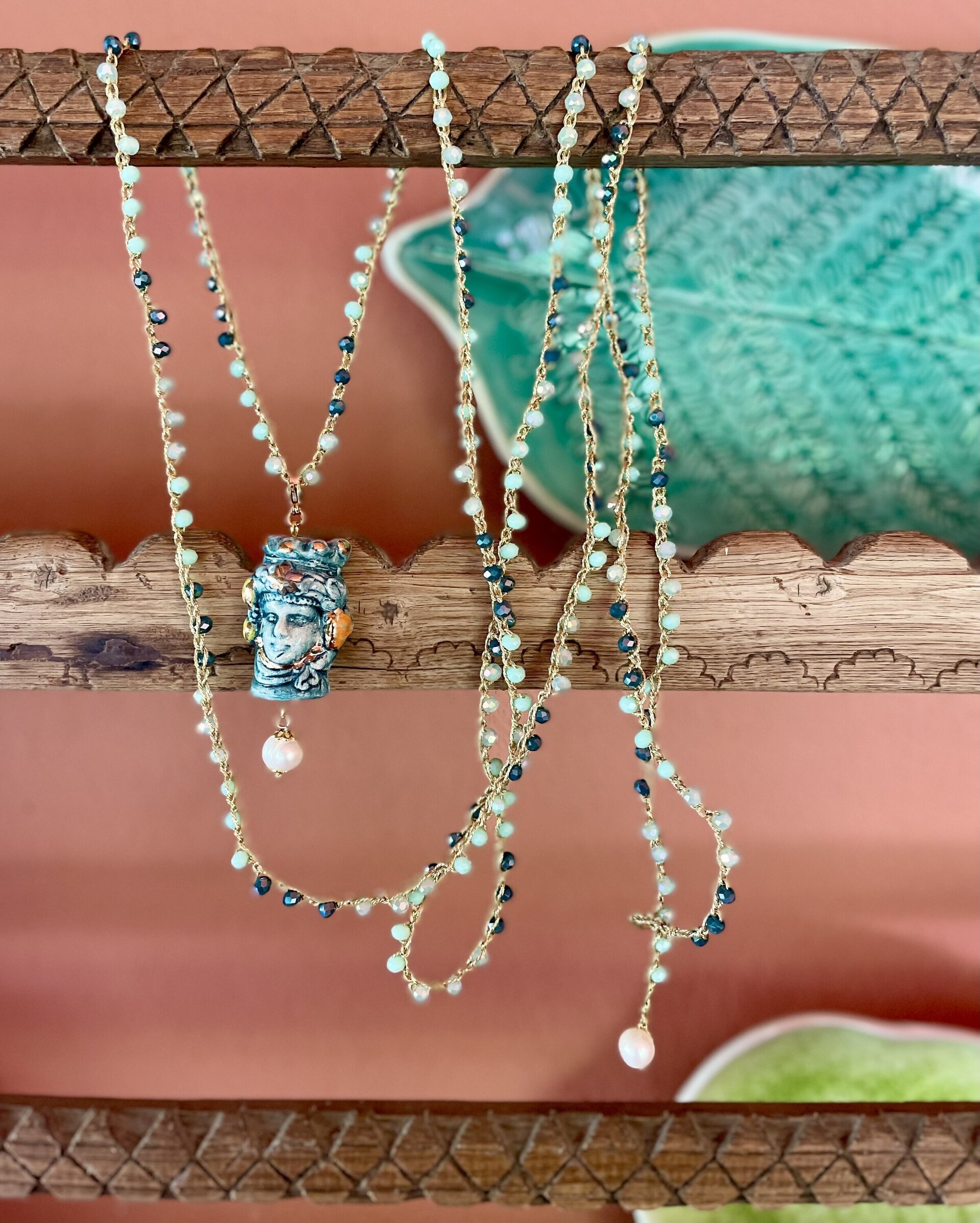 Testa azul chica (XL) - pieza única - 2