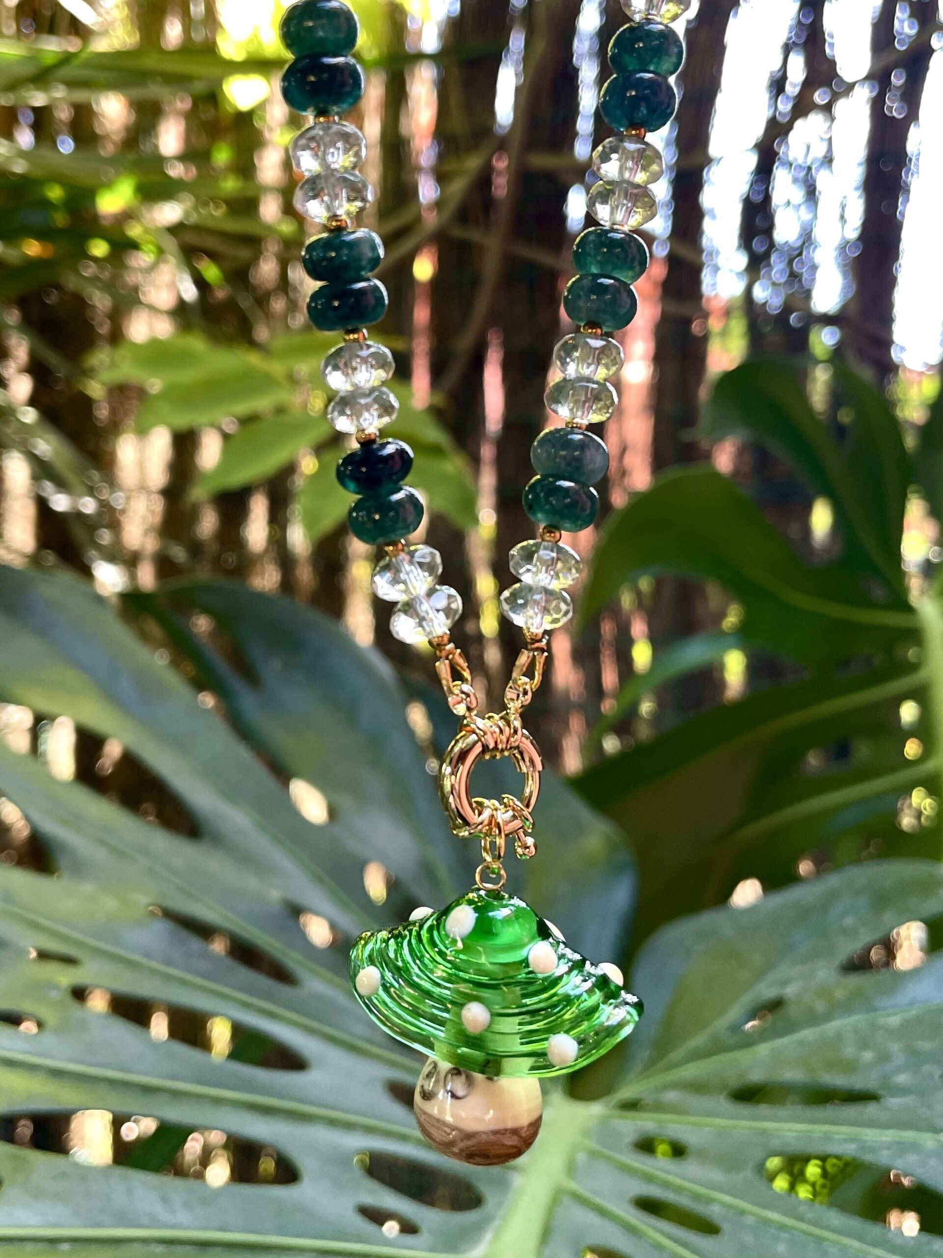 Seta verde - pieza única - 3