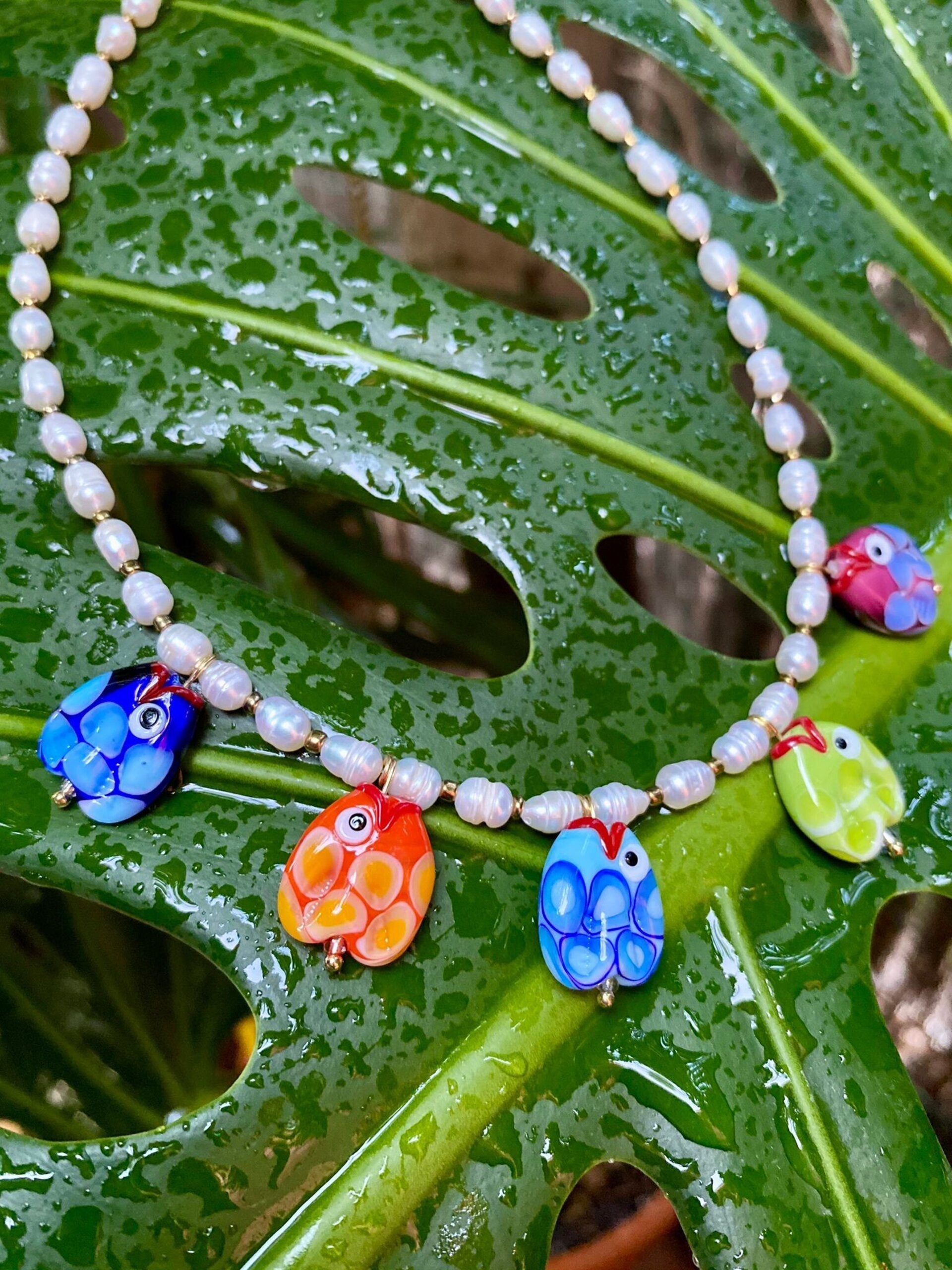 Piscis perlas - pieza única - 5