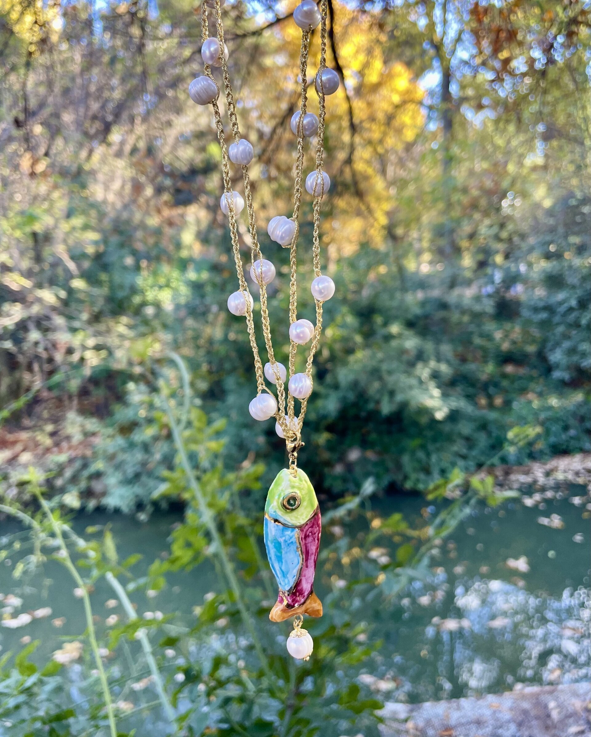 Sardina y perlas (XL) - pieza única - 2