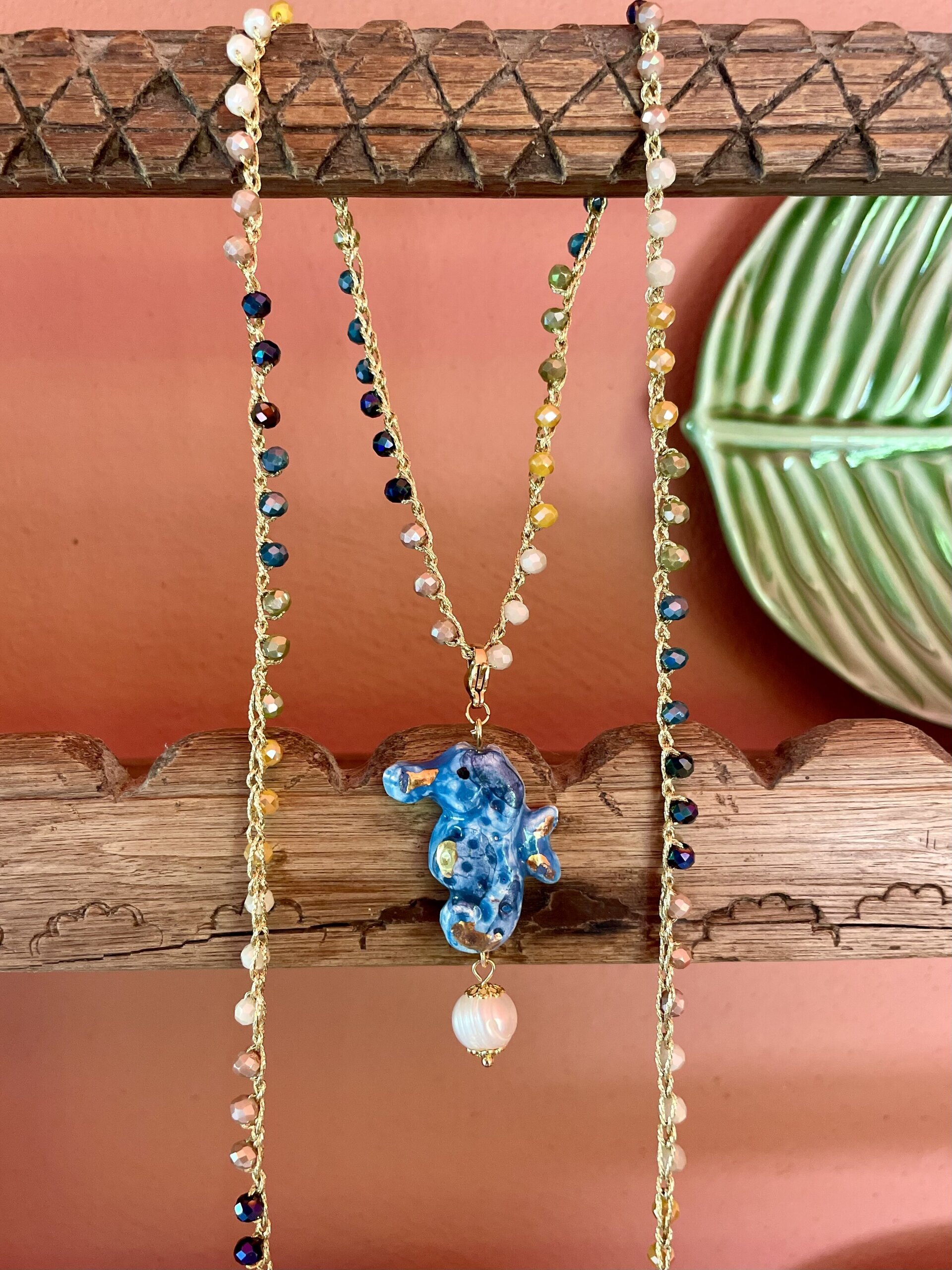 Caballito azul (L) - pieza única - 2