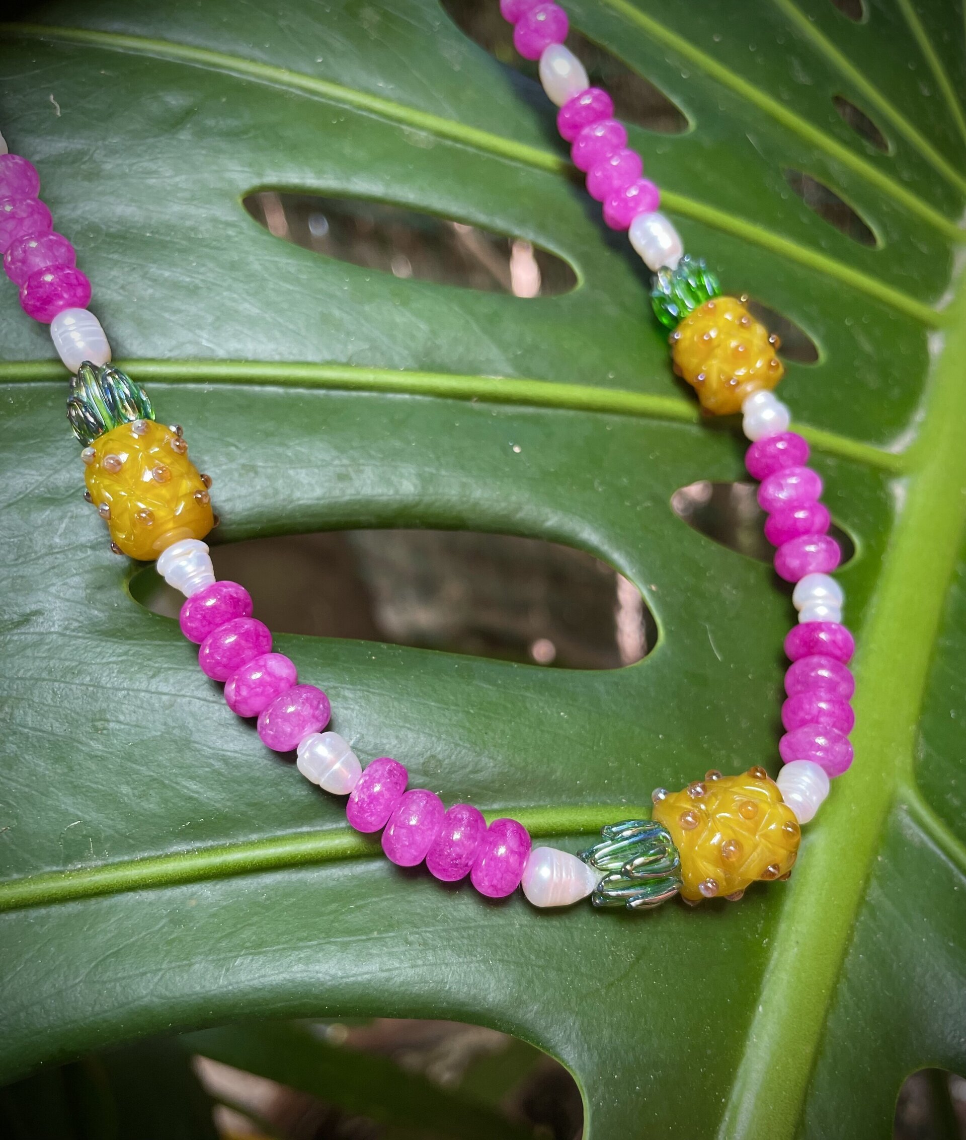 Piñas rosa - pieza única - 1