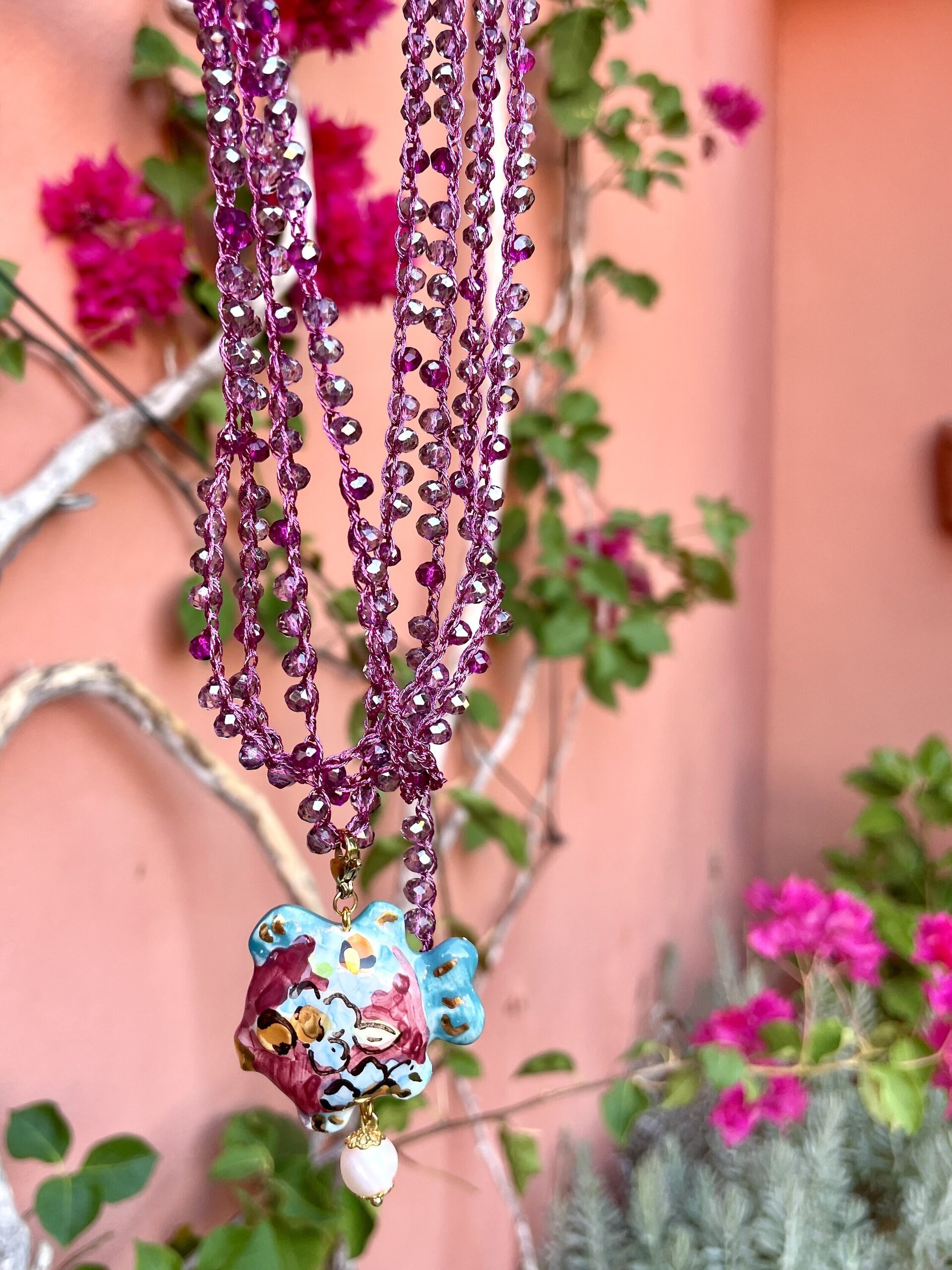 Pez buganvilla (XL) - pieza única - 3