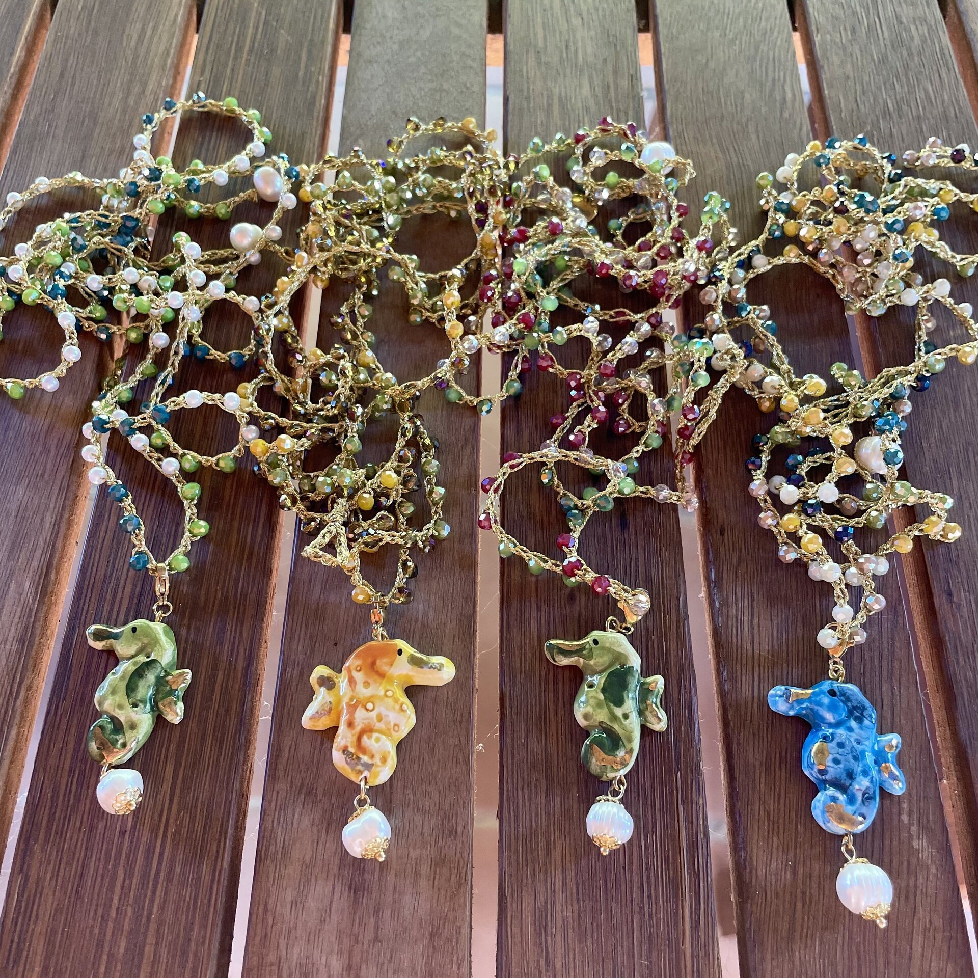 Caballito azul (L) - pieza única - 10