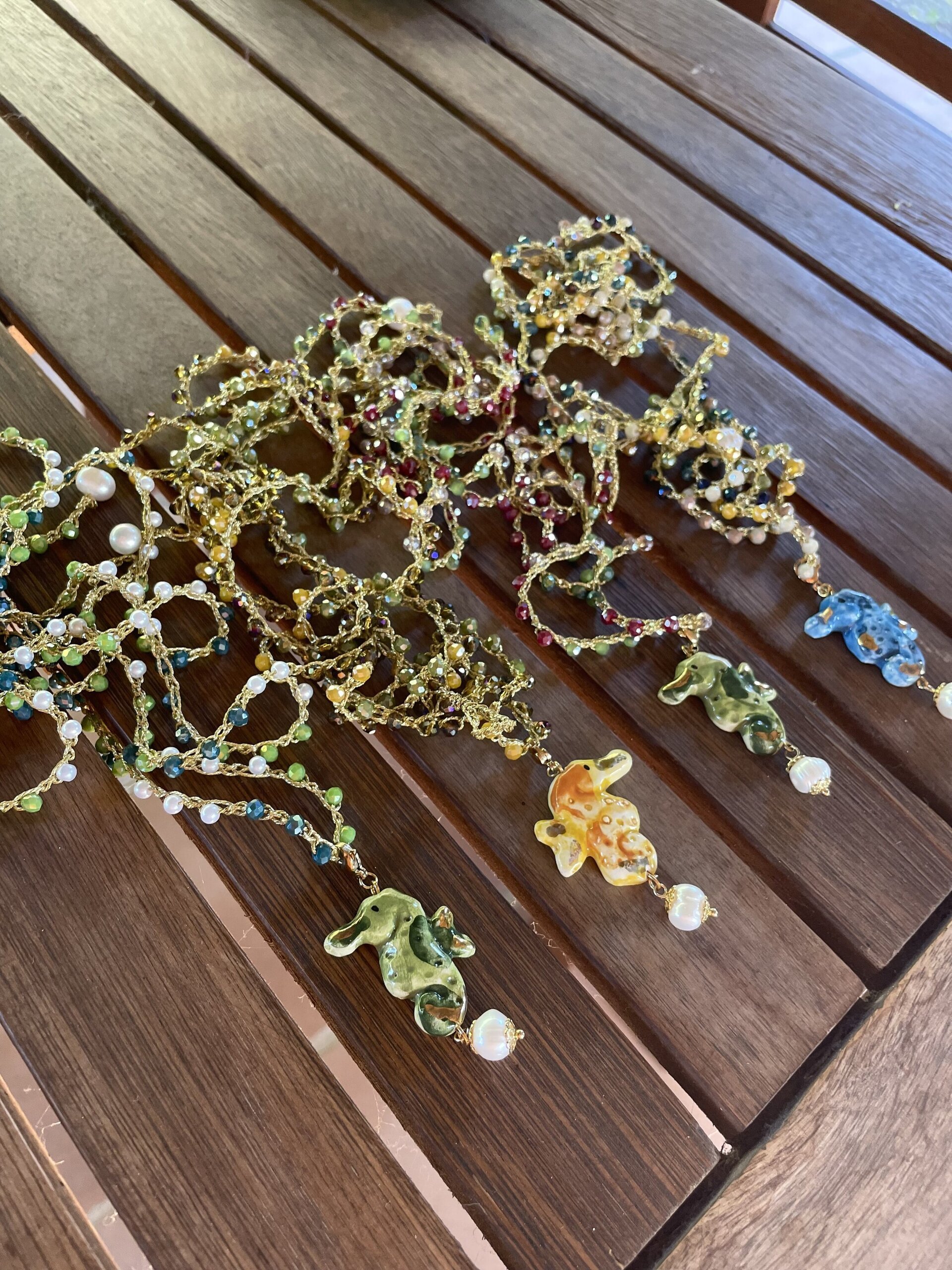 Caballito amarillo y dorado (L) - pieza única - 9