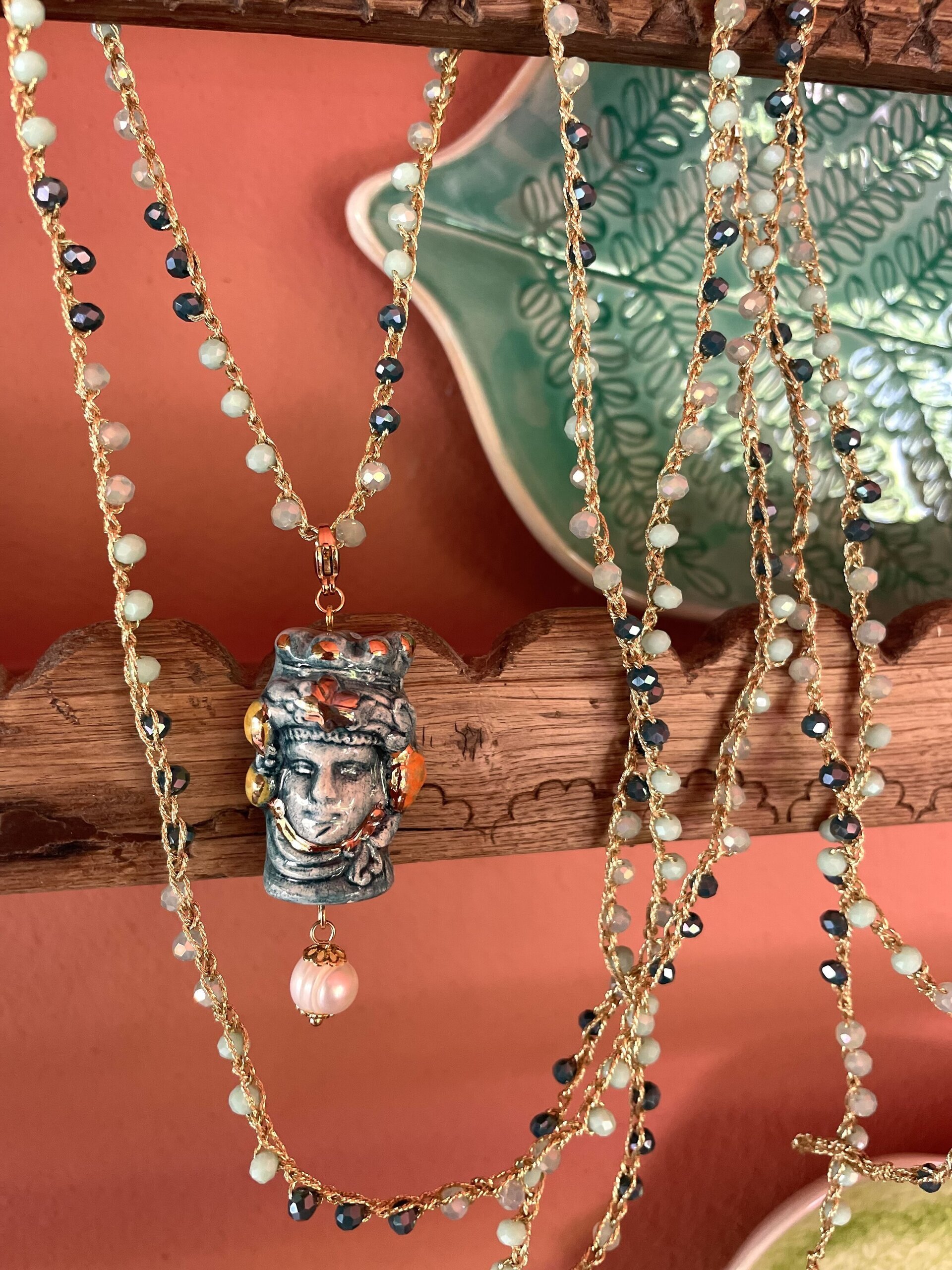 Testa azul chica (XL) - pieza única - 6