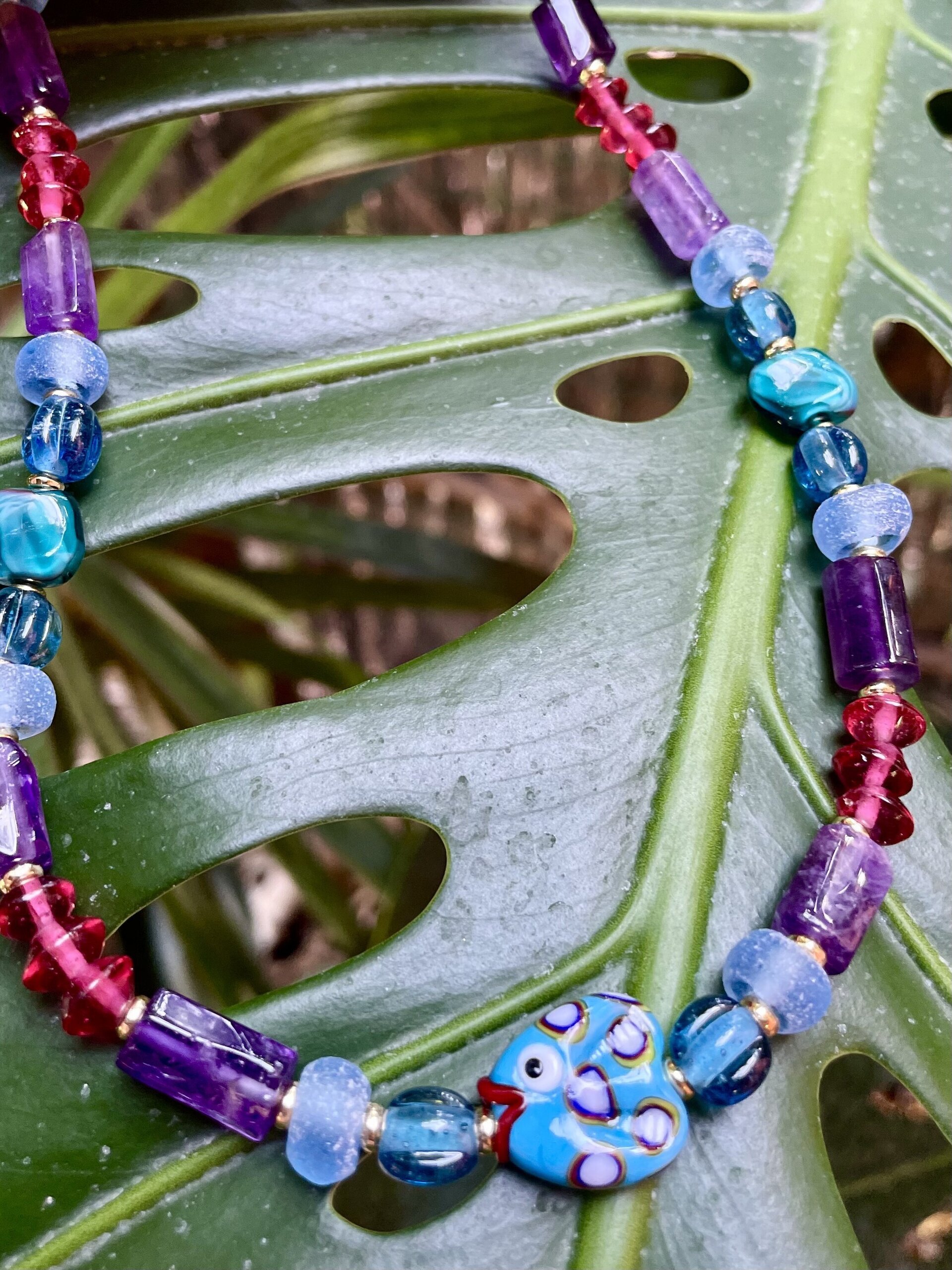 Pez azul - pieza única - 2