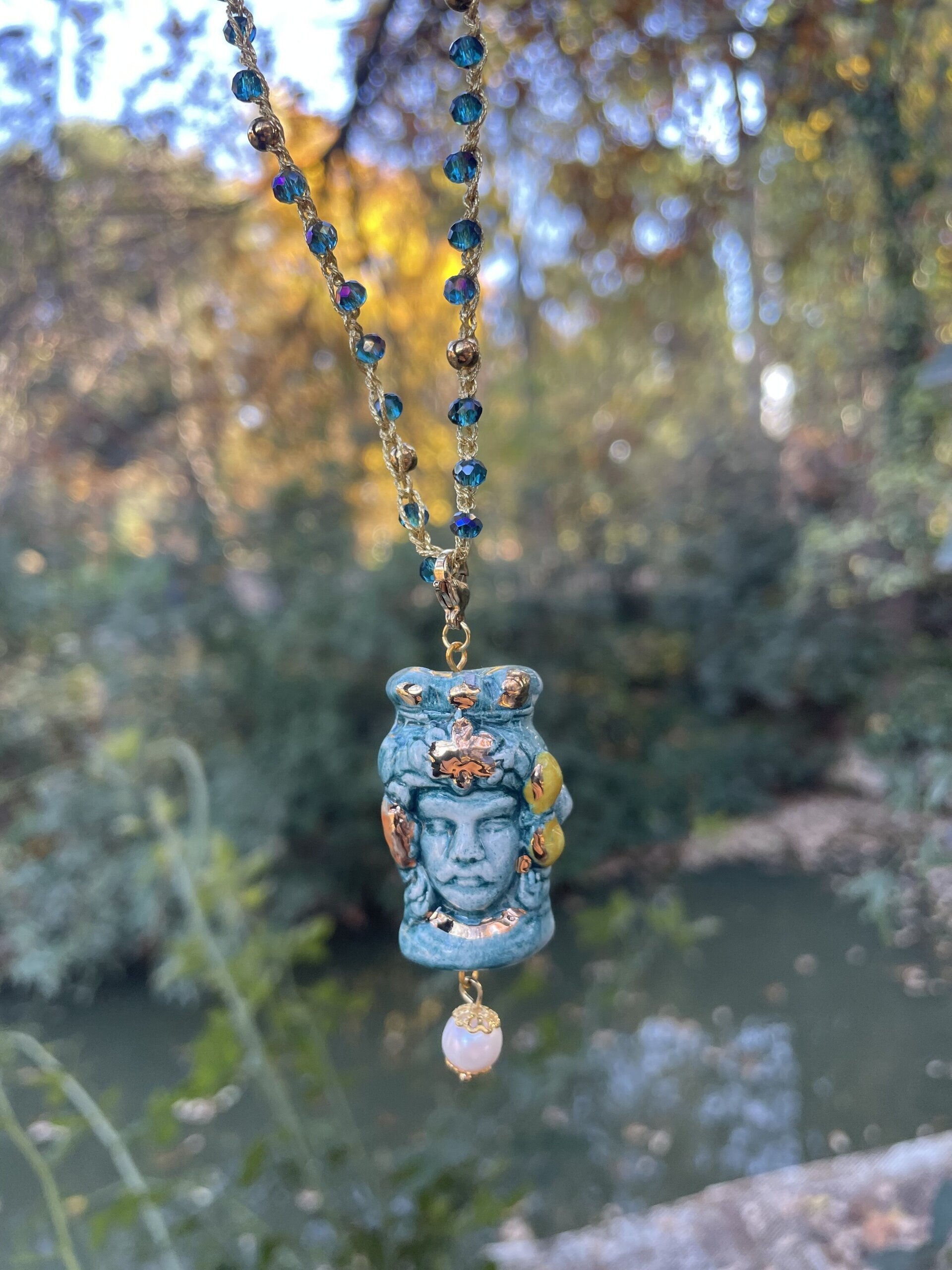 Testa azul chico (XL) - pieza única - 1