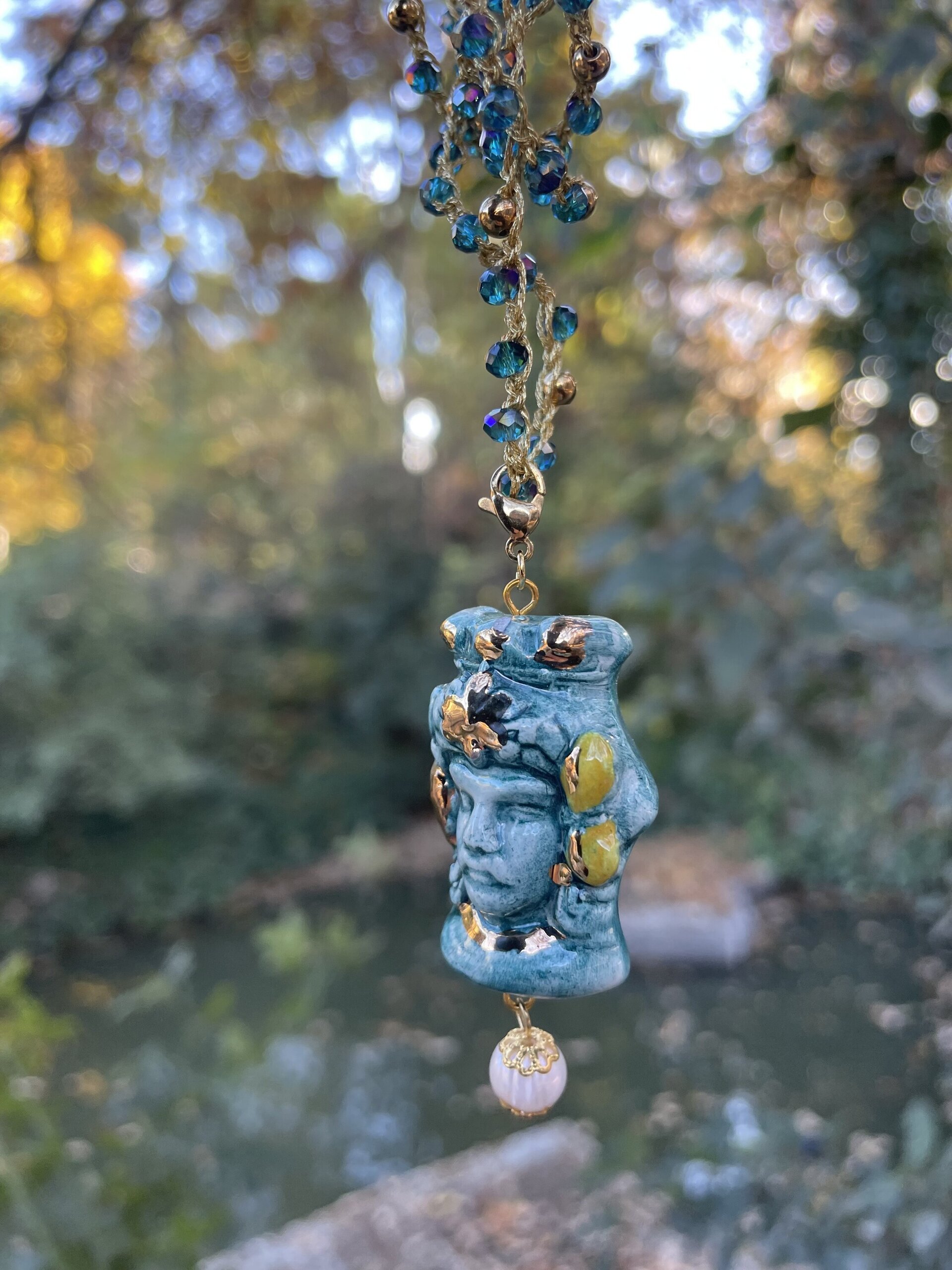 Testa azul chico (XL) - pieza única - 3