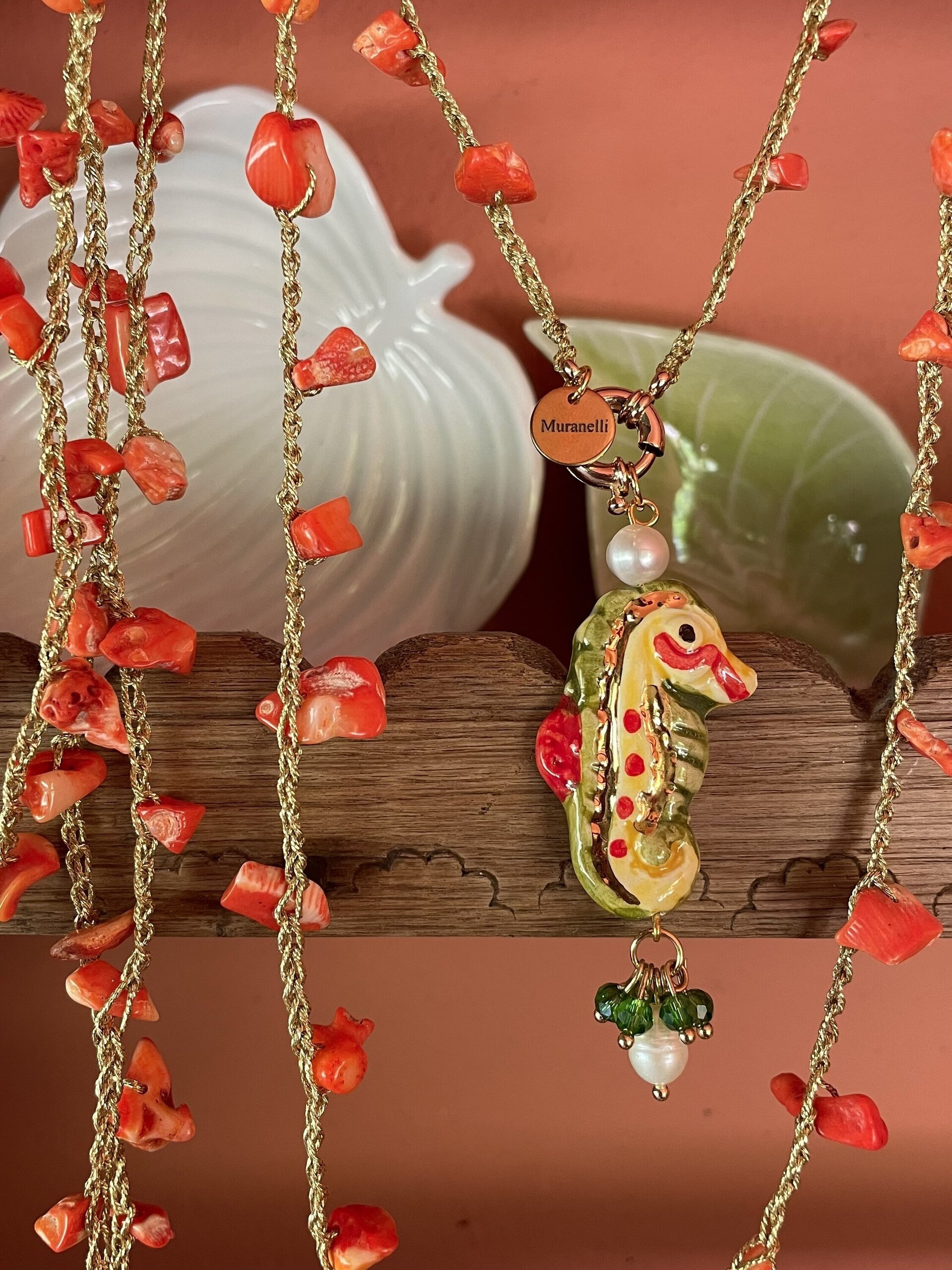 Caballito y corales (XL) - pieza única - 2