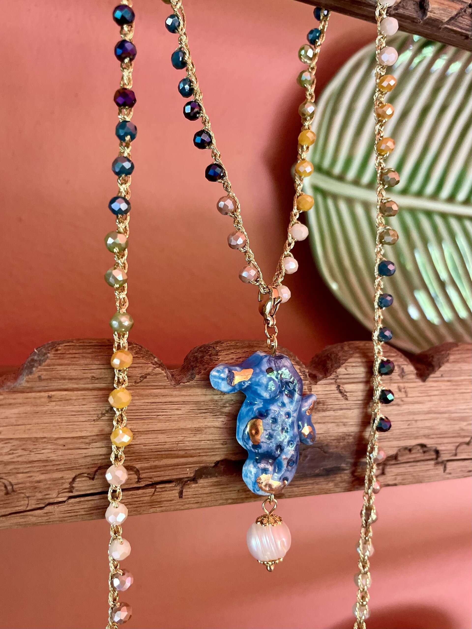 Caballito azul (L) - pieza única - 9