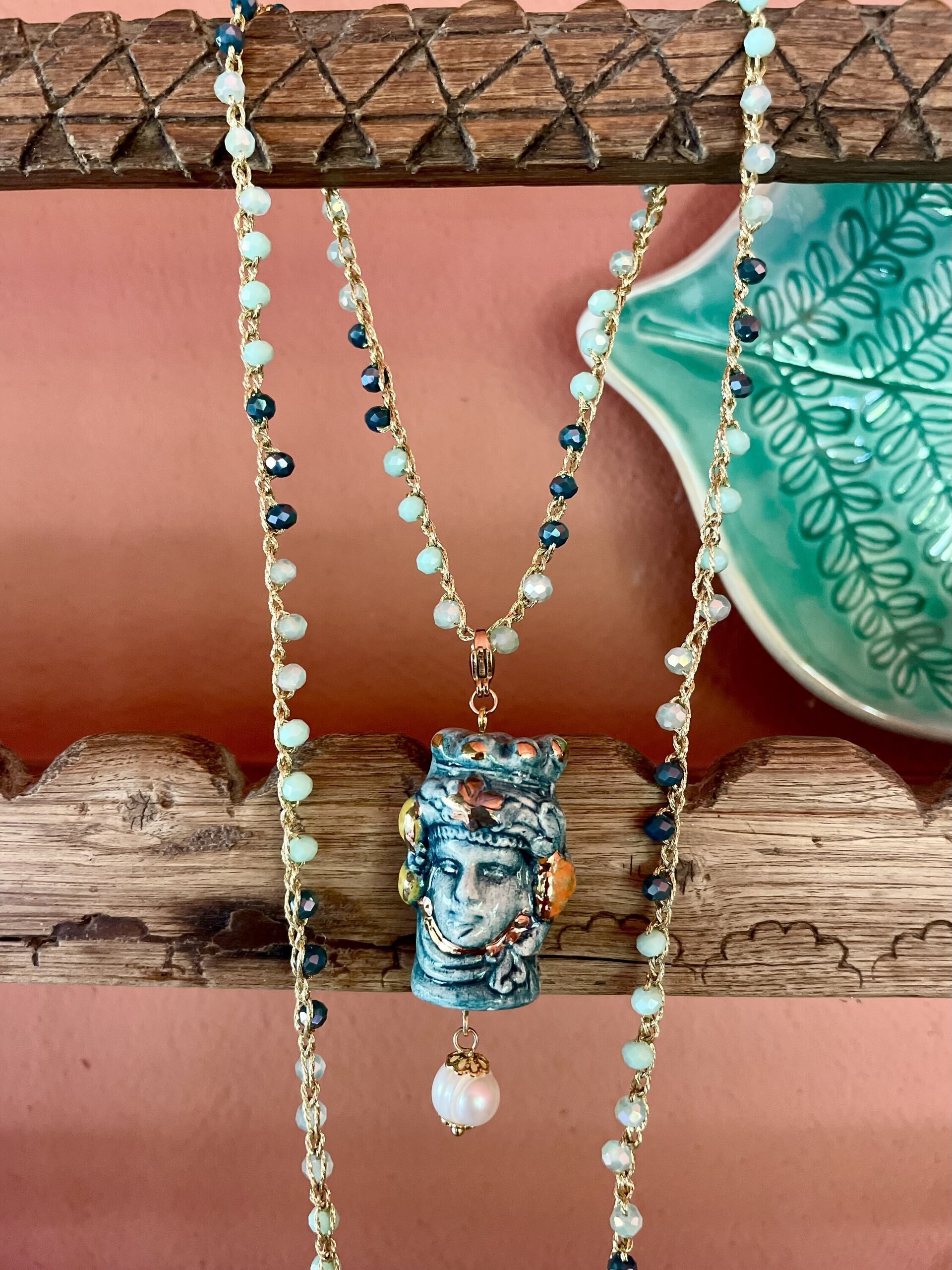 Testa azul chica (XL) - pieza única - 3