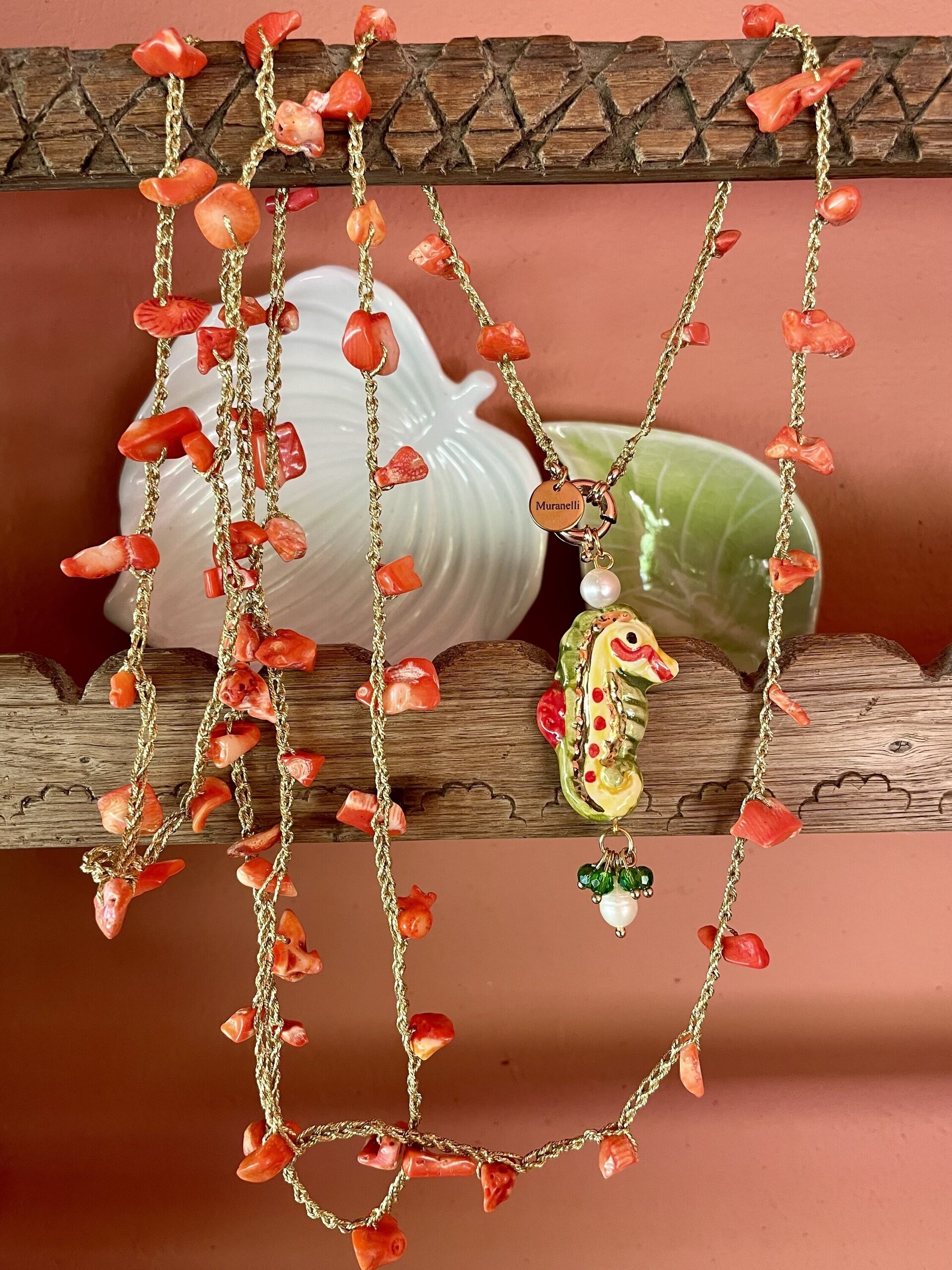 Caballito y corales (XL) - pieza única - 3